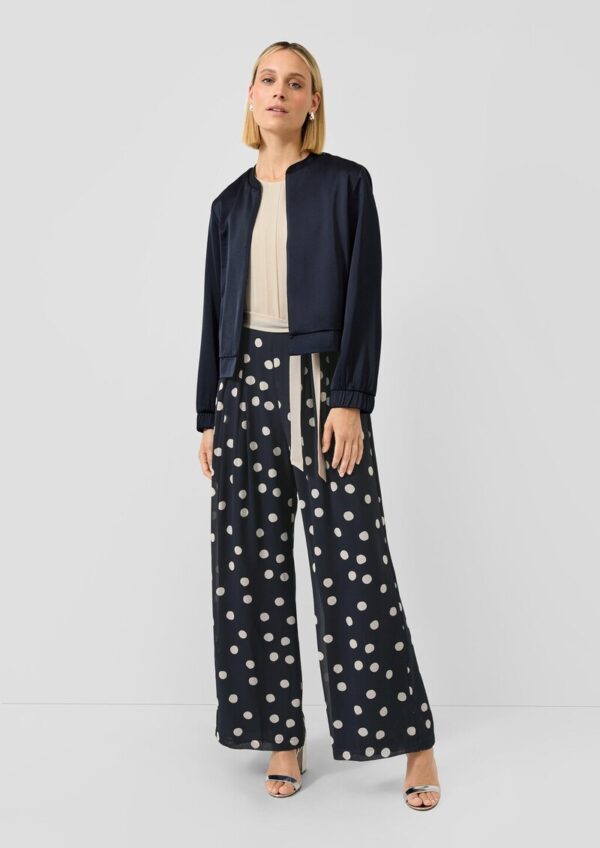 Ärmelloser Jumpsuit aus Chiffon