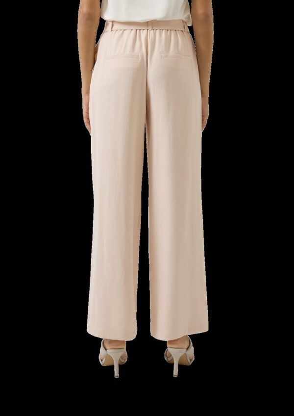 Wide-Leg-Hose mit Elastikeinsatz