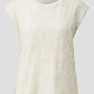 Ärmelloses Jersey-T-Shirt mit Rundhalsausschnitt im Regular Fit