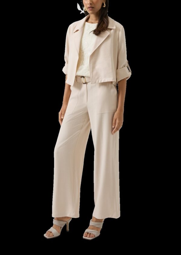 Ärmelloses Jersey-T-Shirt mit Rundhalsausschnitt im Regular Fit