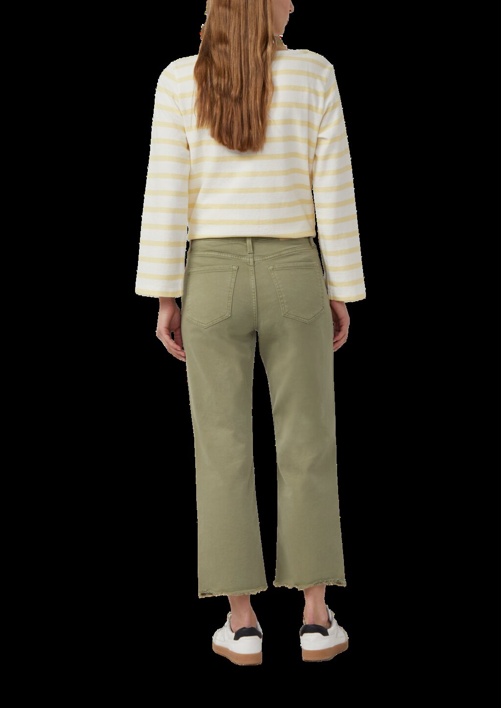 Cropped Jeans Karolin / Regular Fit / Mid Rise / Straight Leg