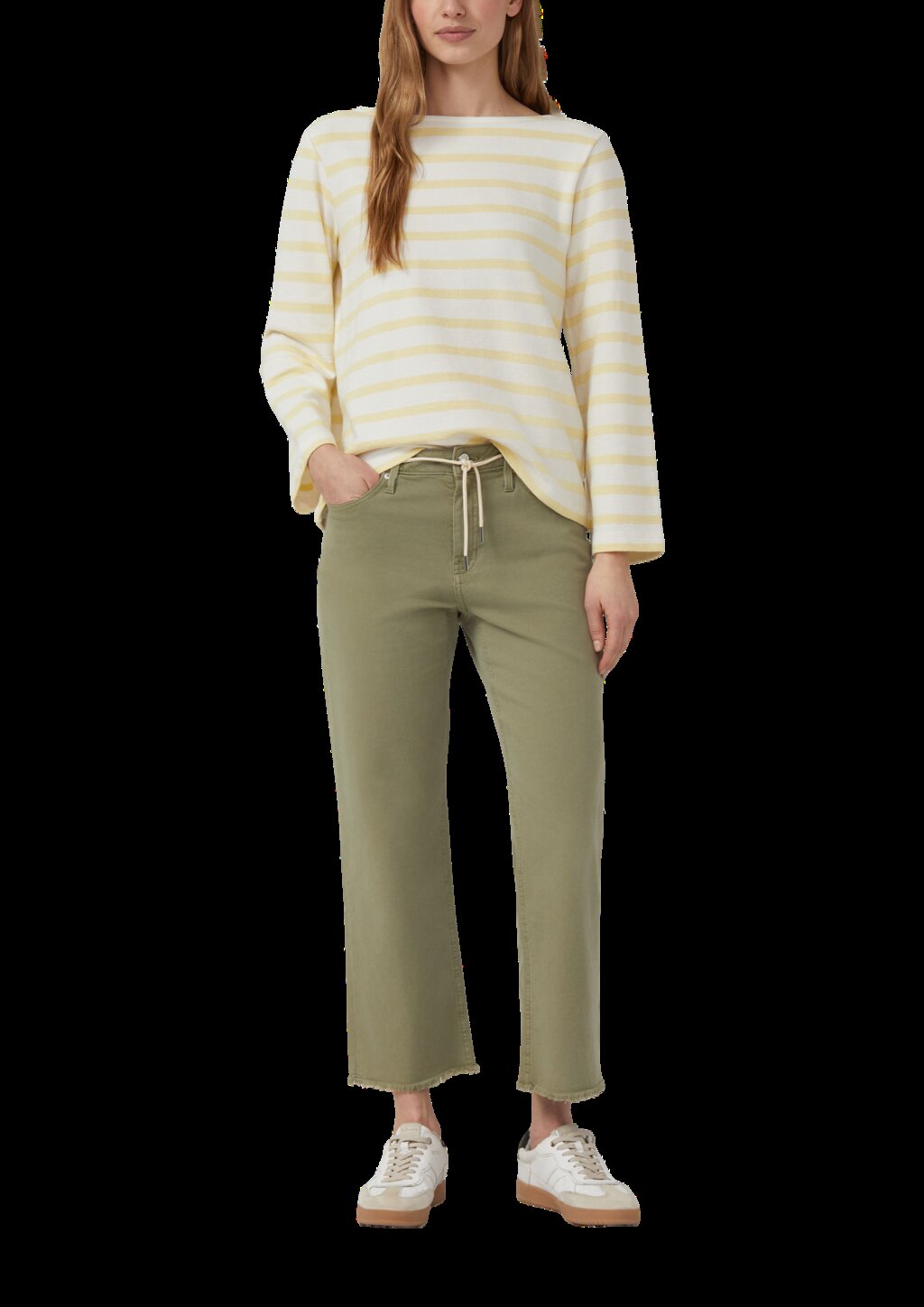 Cropped Jeans Karolin / Regular Fit / Mid Rise / Straight Leg