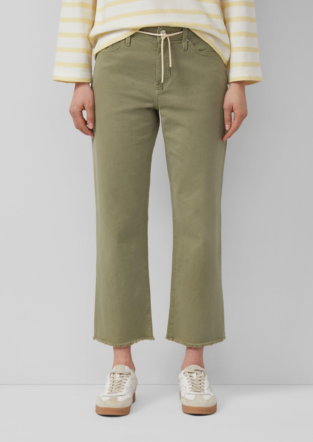 Cropped Jeans Karolin / Regular Fit / Mid Rise / Straight Leg