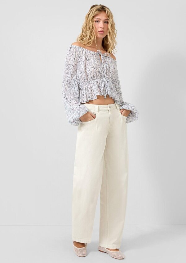 Jeans Relaxed Fit / Mid Rise / Barrel Leg