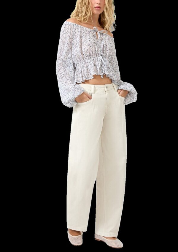 Jeans Relaxed Fit / Mid Rise / Barrel Leg