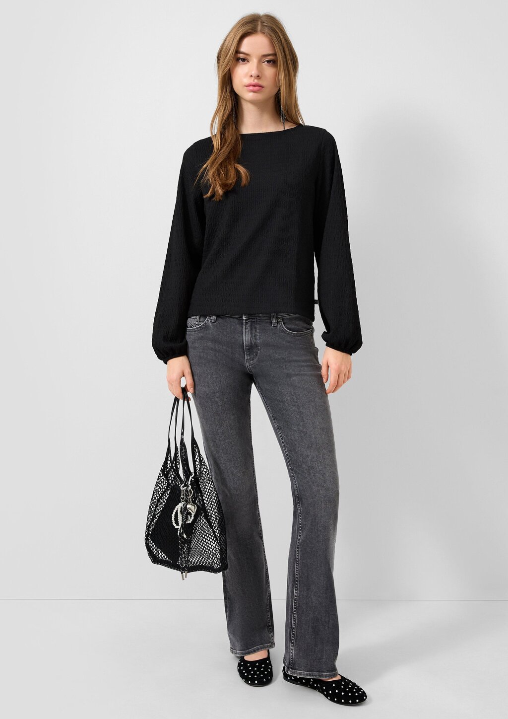 Jeans Catie / Slim Fit / Mid Rise / Bootcut Leg