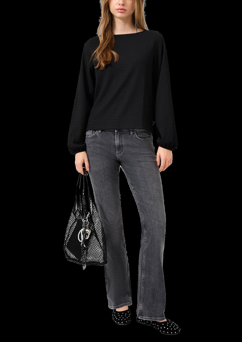 Jeans Catie / Slim Fit / Mid Rise / Bootcut Leg