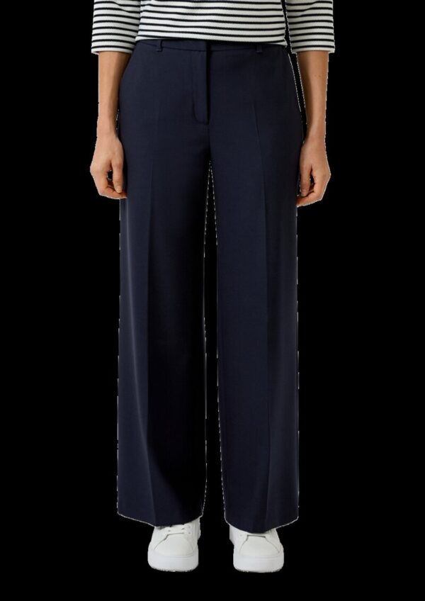 Comfort-Fit-Hose aus Twill mit Biesen