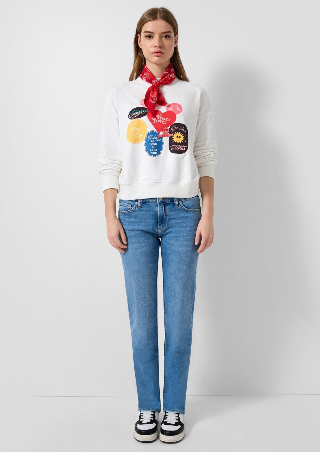 Jeans Catie / Slim Fit / Mid Rise / Straight Leg