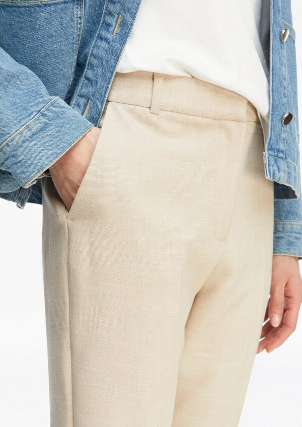 Strukturierte Cigarette-Pants