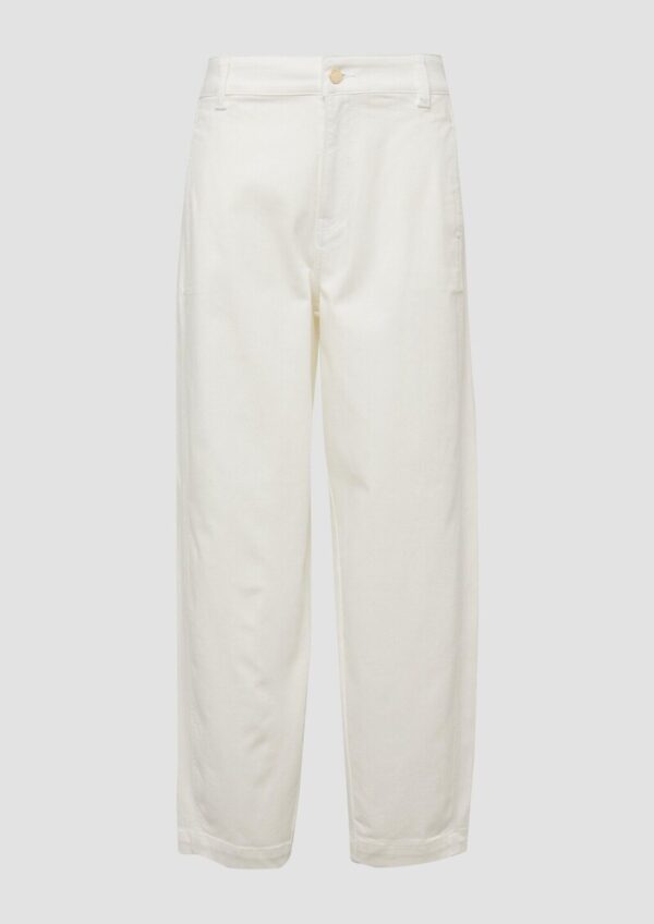 Ankle Jeans / Regular Fit / High Rise / Barrel Leg