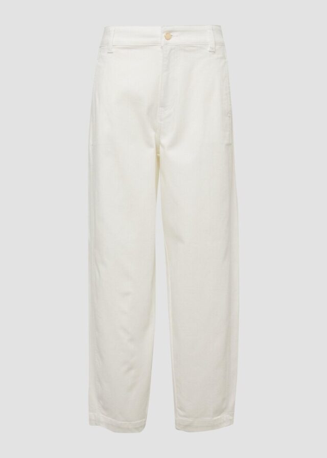 Ankle Jeans / Regular Fit / High Rise / Barrel Leg