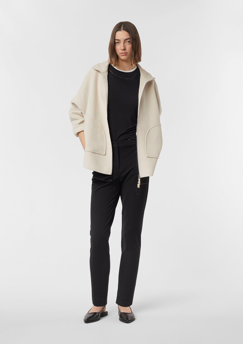 Cigarette-Pants aus weichem Jersey