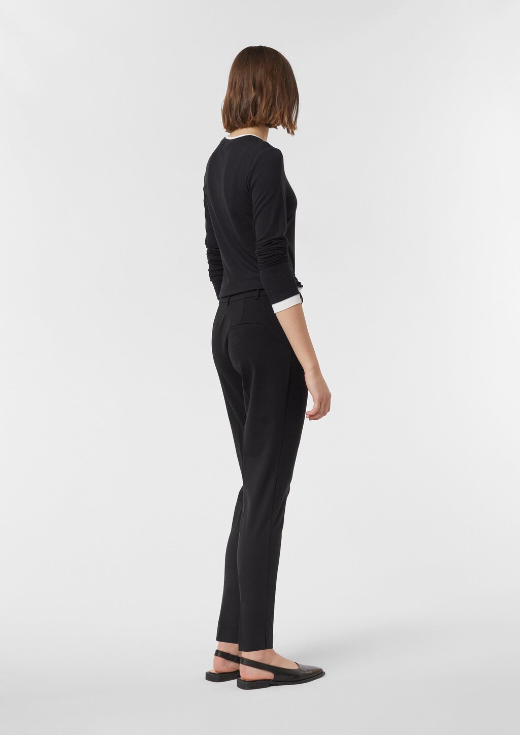 Cigarette-Pants aus weichem Jersey