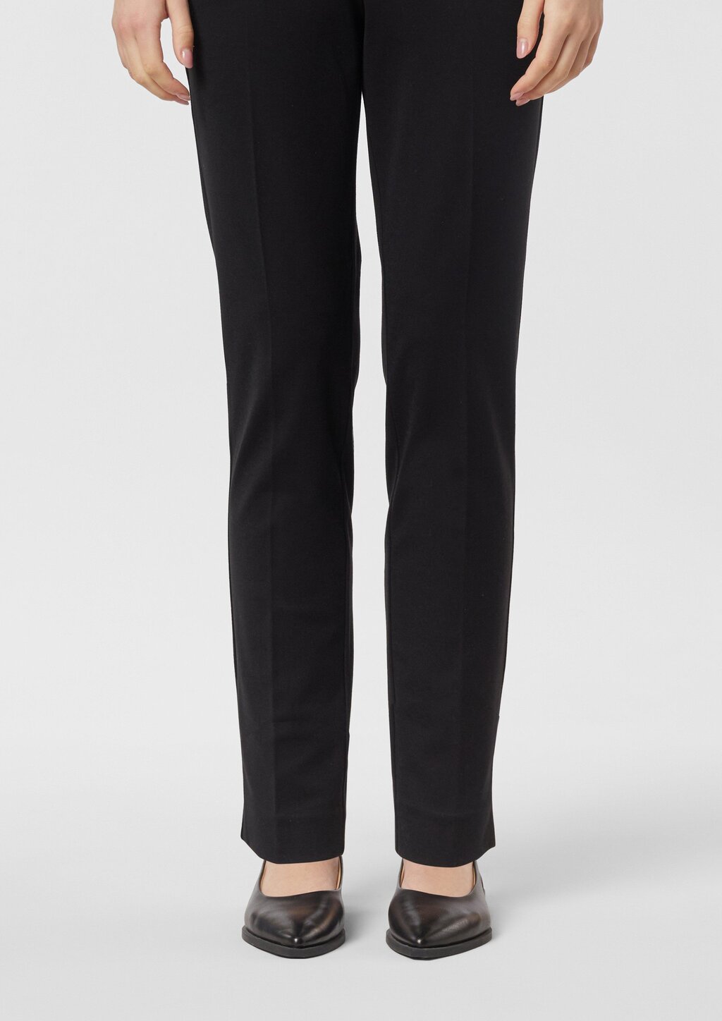 Cigarette-Pants aus weichem Jersey