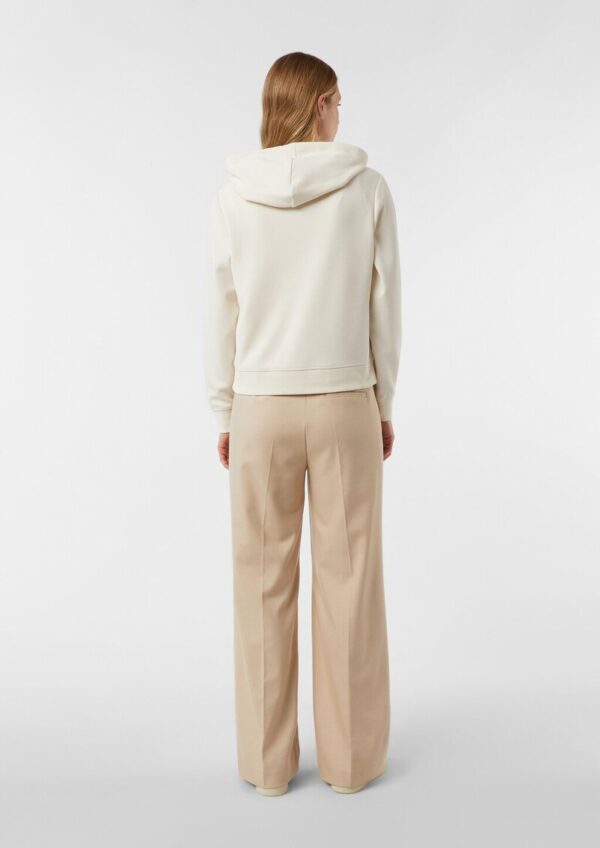 Sweatshirt mit Kapuze und Schmucksteinchen