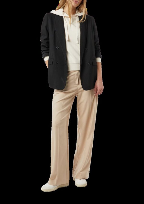 Sweatshirt mit Kapuze und Schmucksteinchen