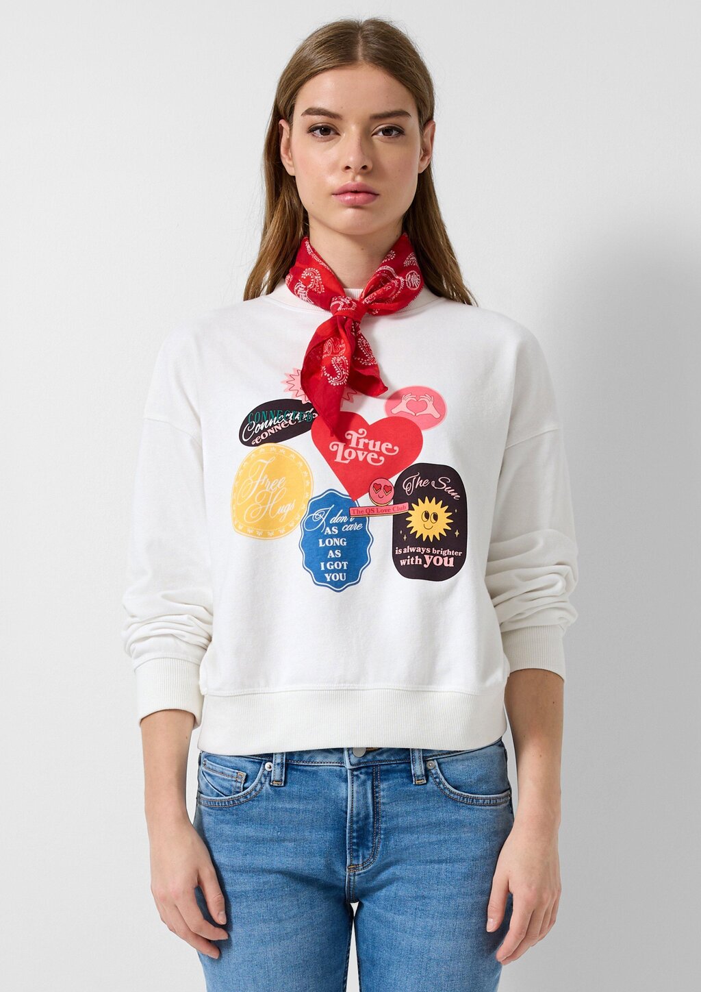 Sweatshirt mit Print