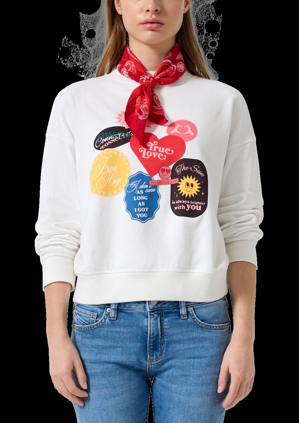 Sweatshirt mit Print