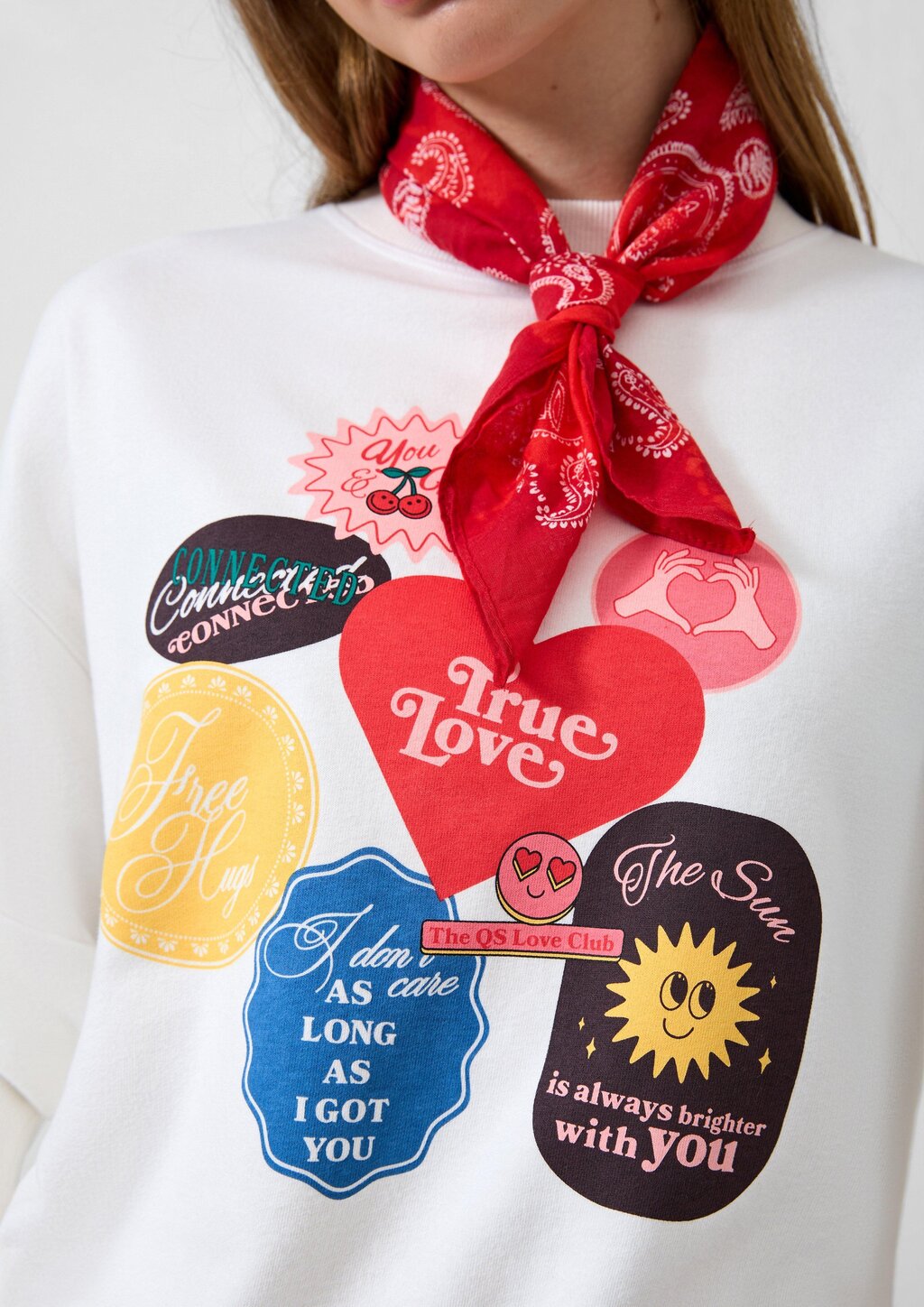 Sweatshirt mit Print