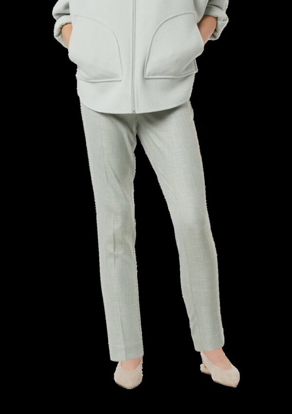 Elegante Cigarette-Pants mit Struktur