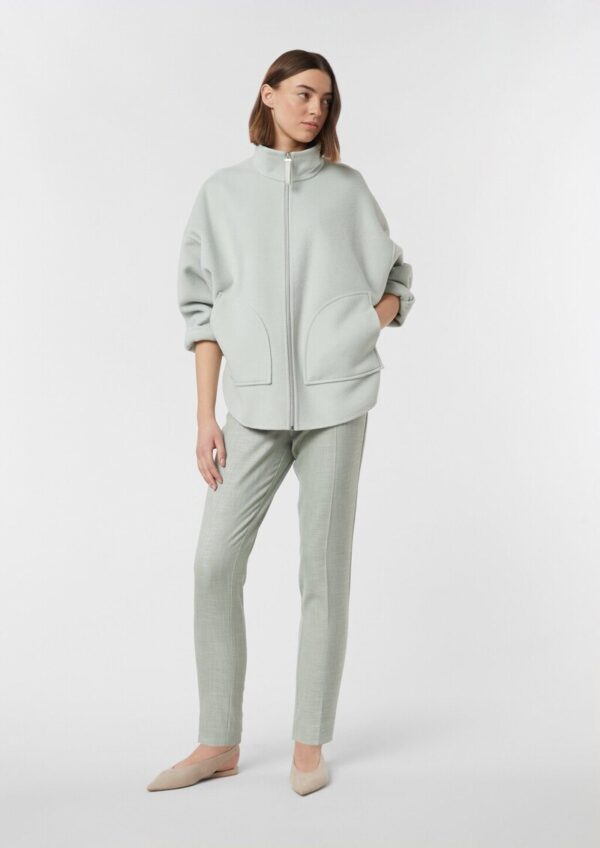 Elegante Cigarette-Pants mit Struktur