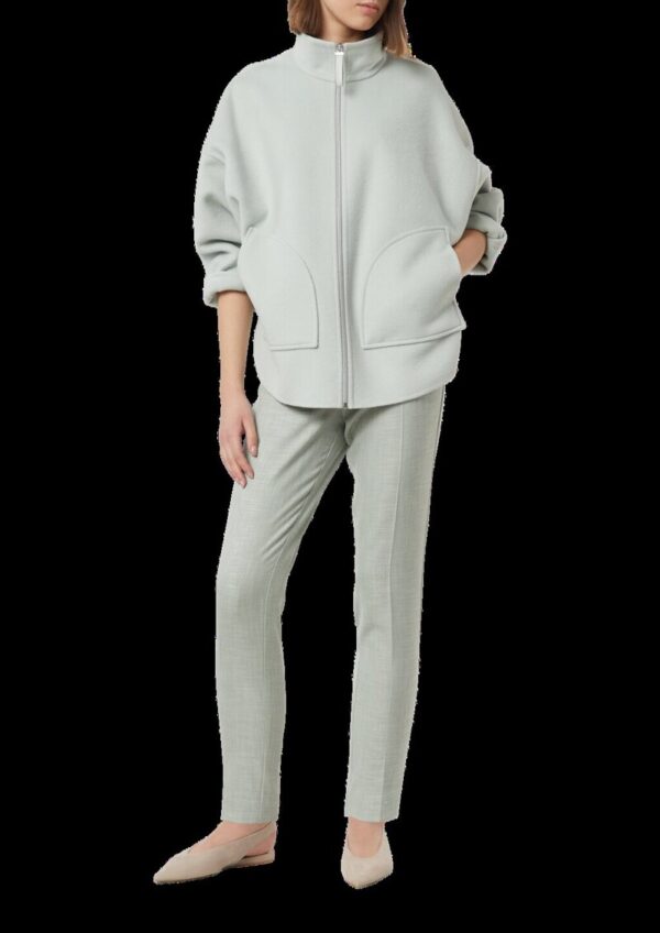 Elegante Cigarette-Pants mit Struktur