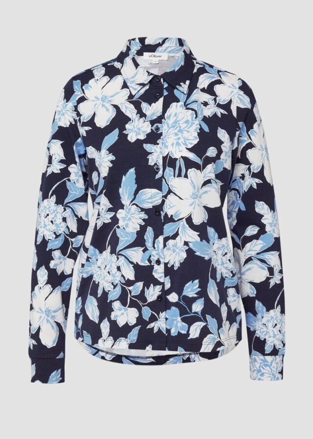 Elastische Jerseybluse