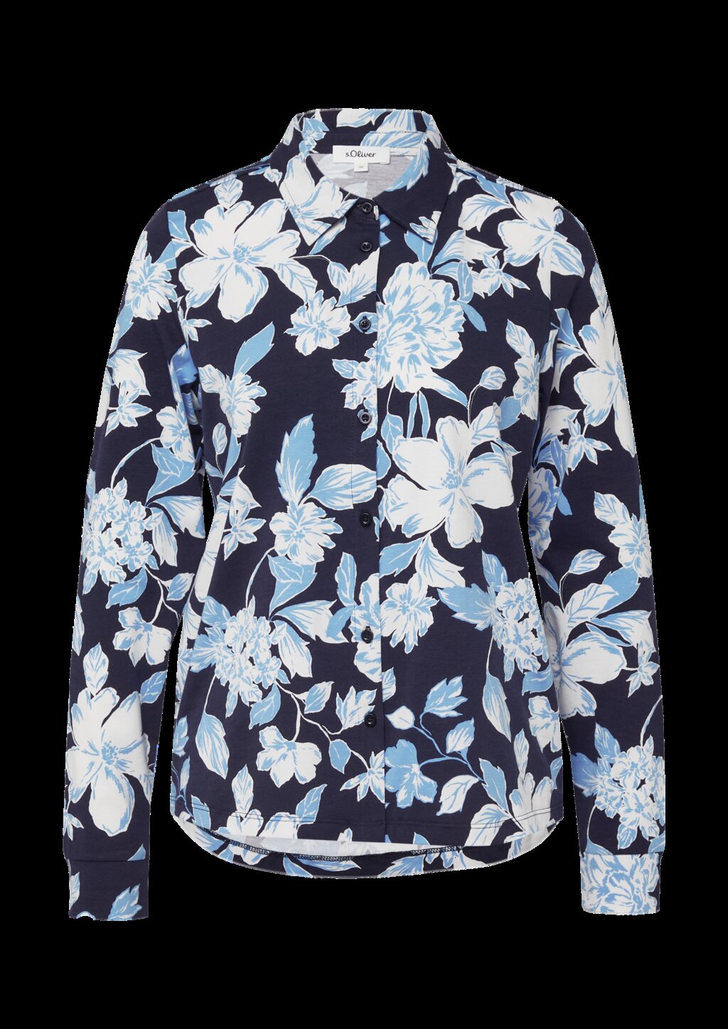 Elastische Jerseybluse