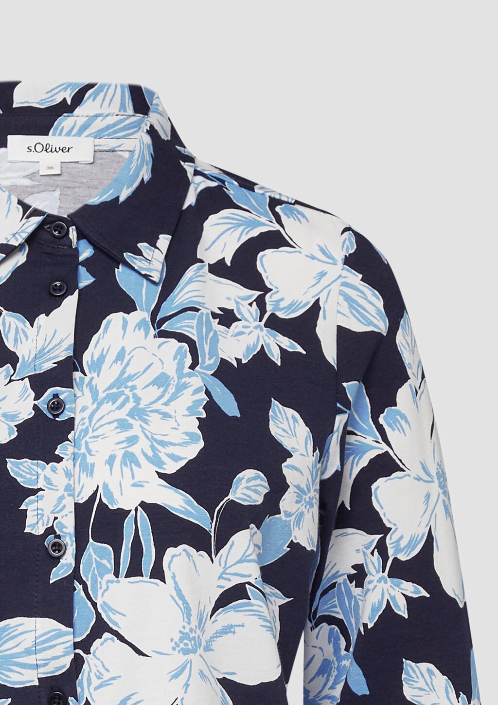 Elastische Jerseybluse