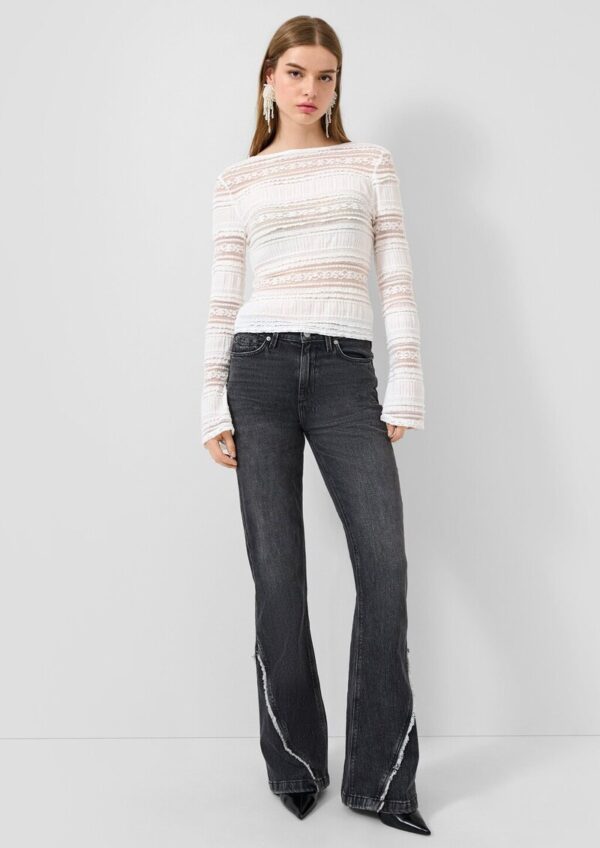 Jeans Reena / Slim Fit / High Rise / Flared Leg