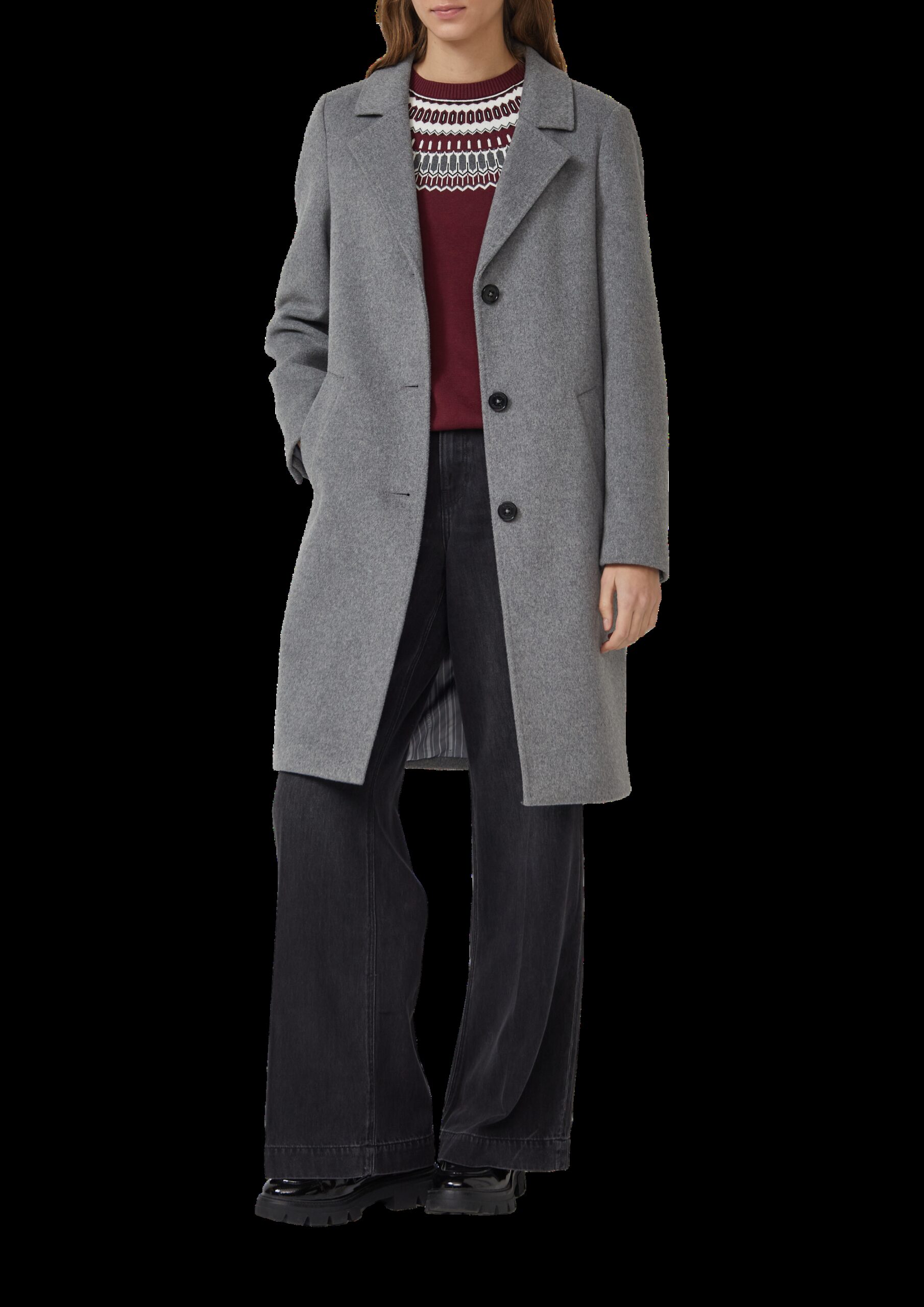 Feinstrickpullover mit Norwegermuster