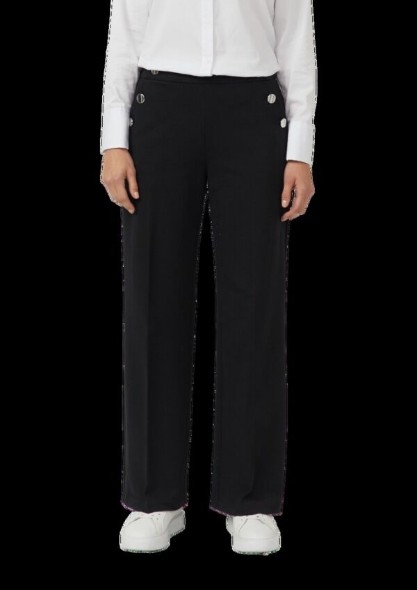 Wide-Leg Hose mit elastischem Bund