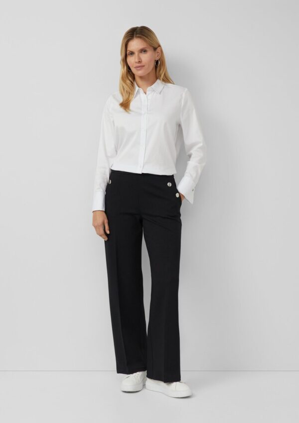 Wide-Leg Hose mit elastischem Bund