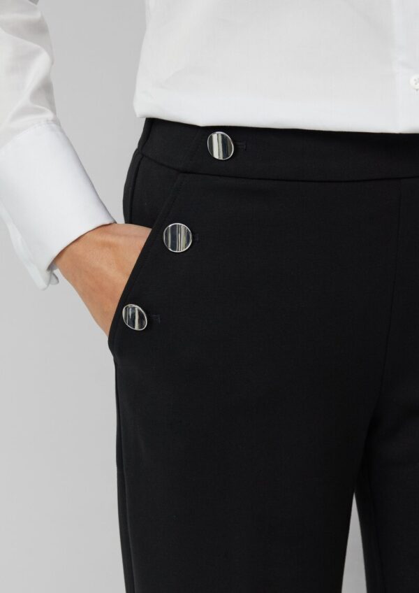 Wide-Leg Hose mit elastischem Bund