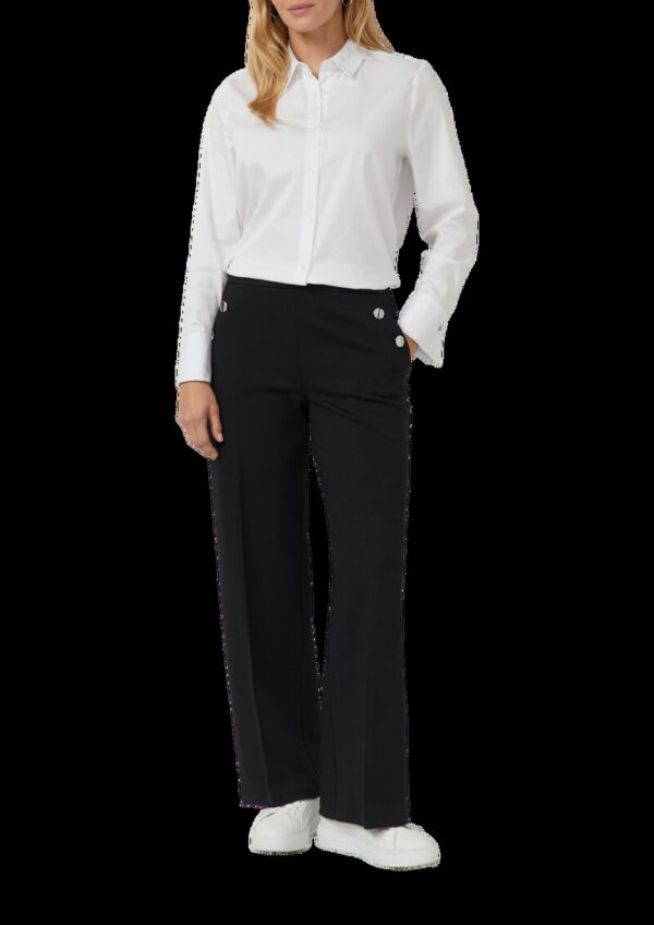 Wide-Leg Hose mit elastischem Bund