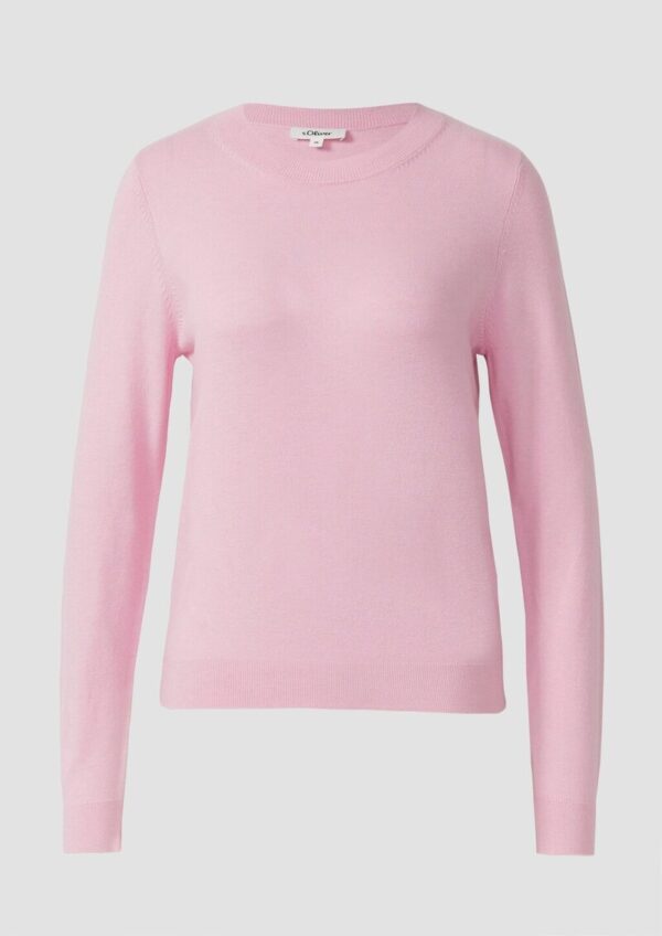 Strickpullover aus Viskosemix