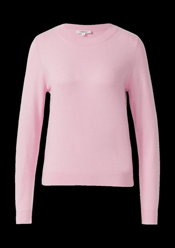 Strickpullover aus Viskosemix