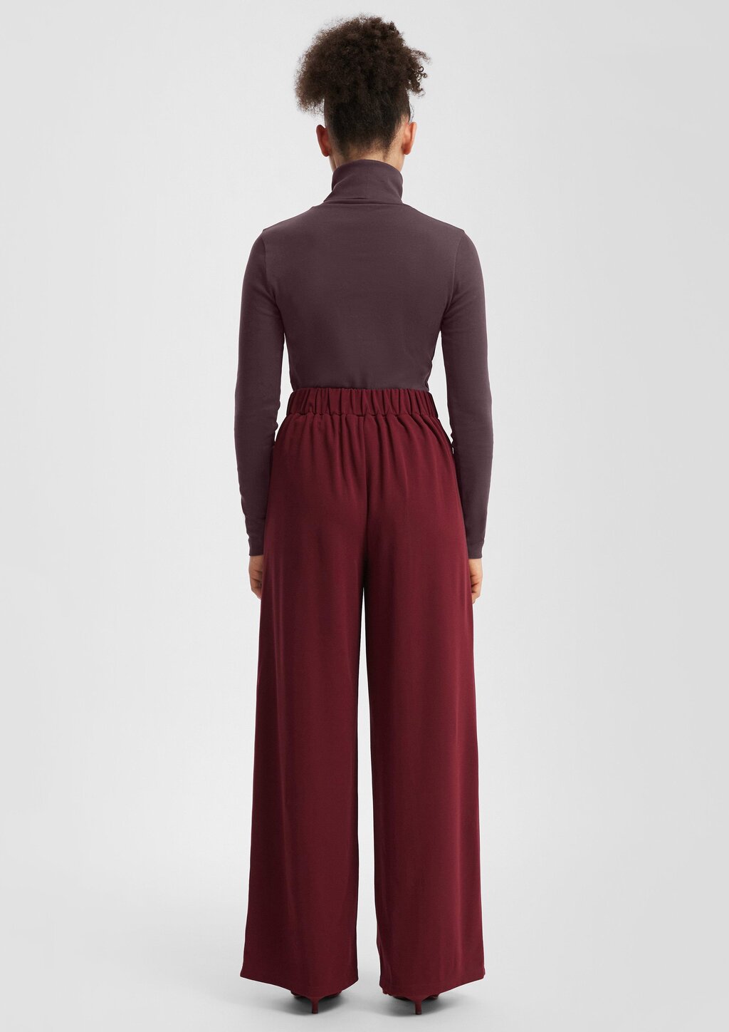 Langarmshirt mit Rollkragen