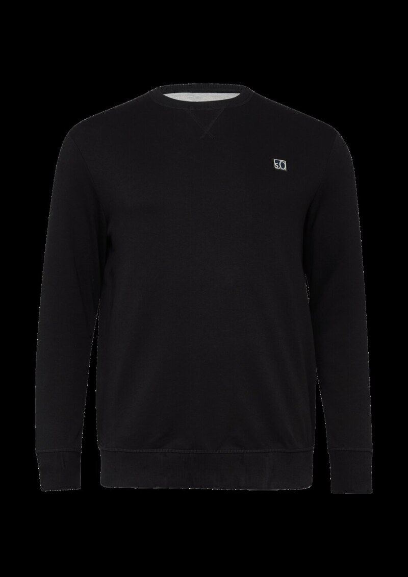 Weiches Sweatshirt aus Baumwollmix mit Crew Neck