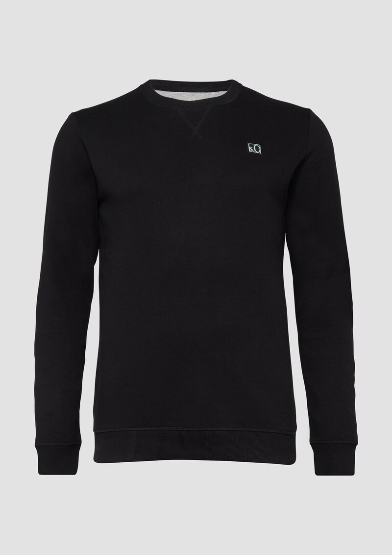 Weiches Sweatshirt aus Baumwollmix mit Crew Neck