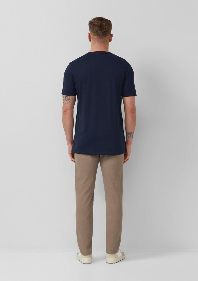 Jersey-T-Shirt mit Frontprint