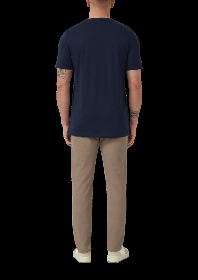 Jersey-T-Shirt mit Frontprint