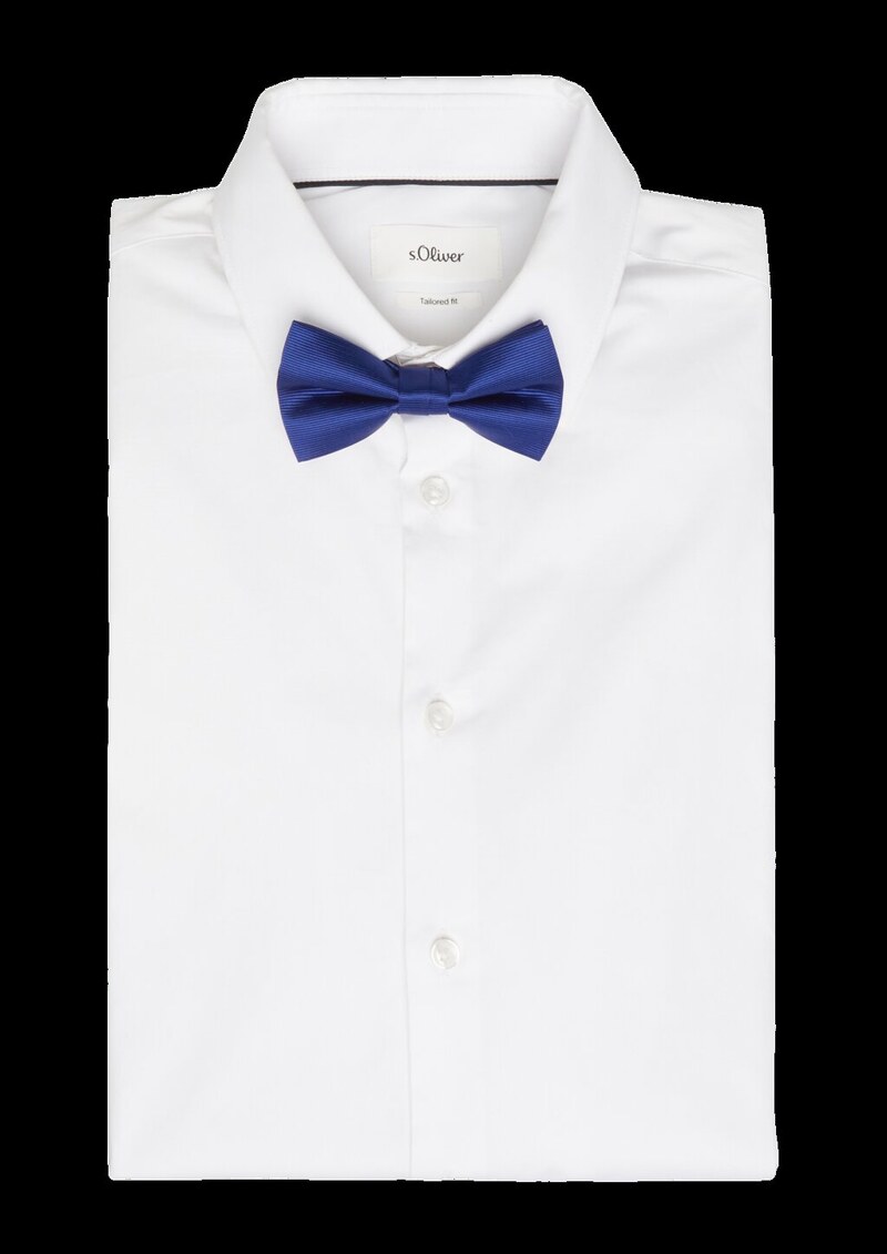 Elegantes Set aus Fliege und Einstecktuch aus Seidenmix