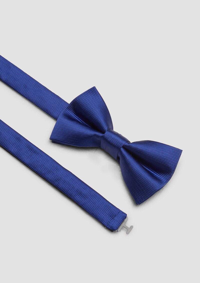 Elegantes Set aus Fliege und Einstecktuch aus Seidenmix