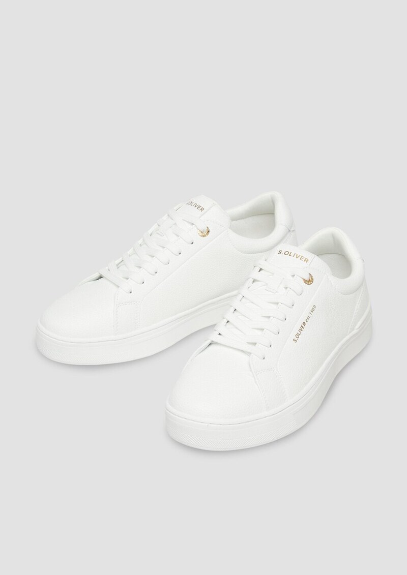 Legere Sneaker in Leder-Optik