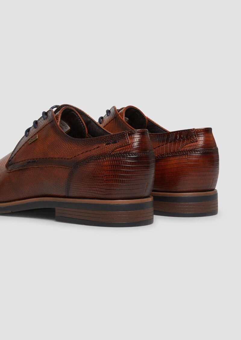 Elegante Schnürer in Leder-Optik