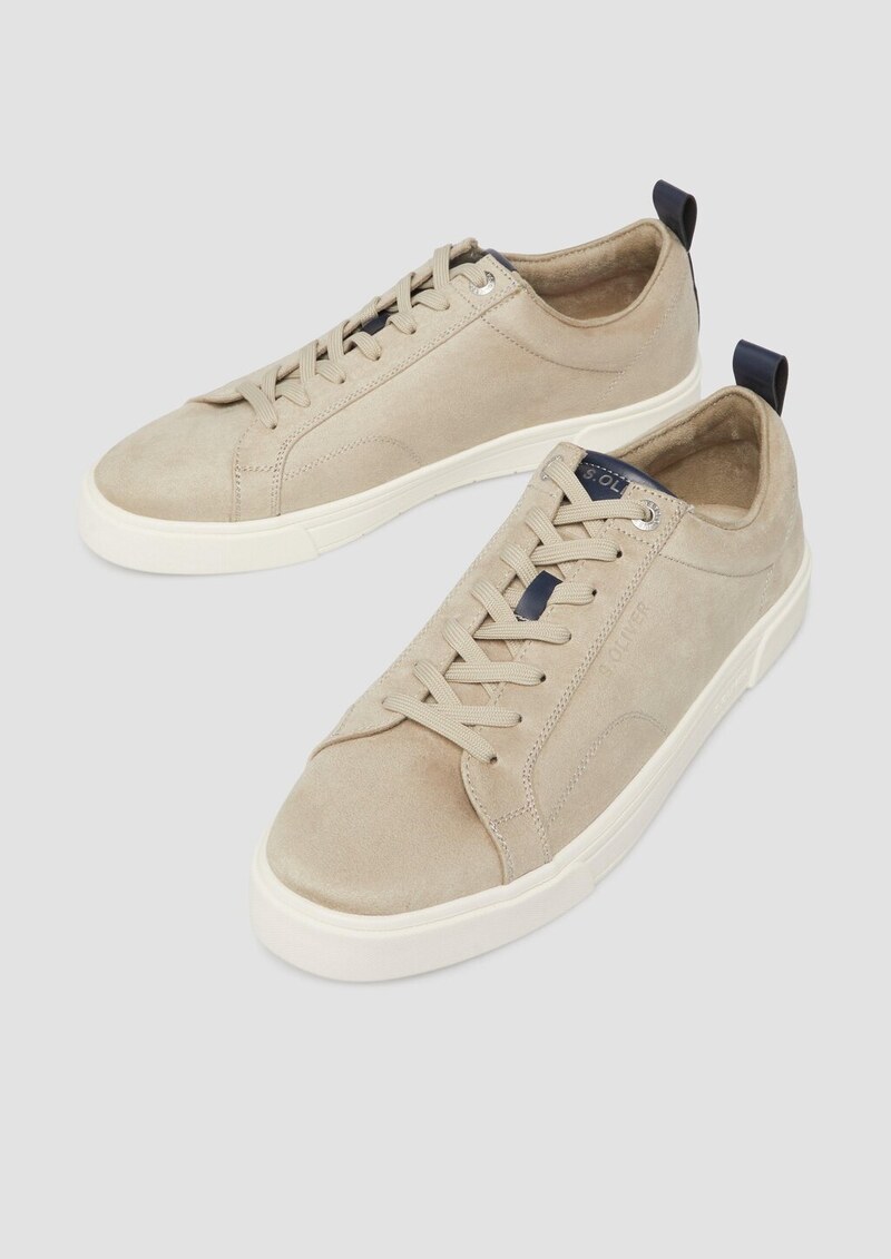 Sneaker in Leder-Optik