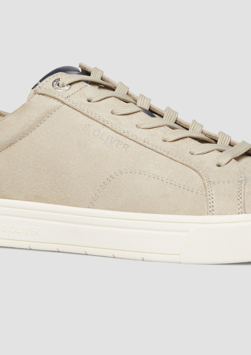 Sneaker in Leder-Optik