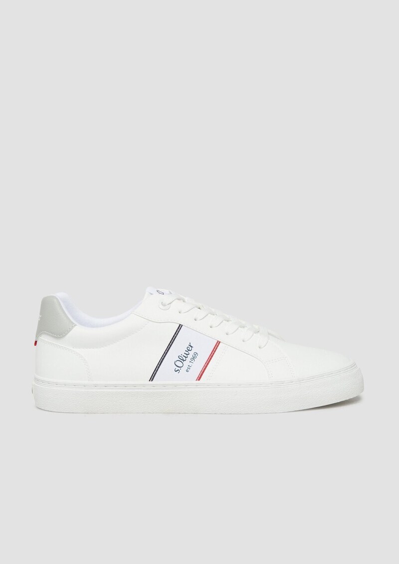 Sneaker in Leder-Optik